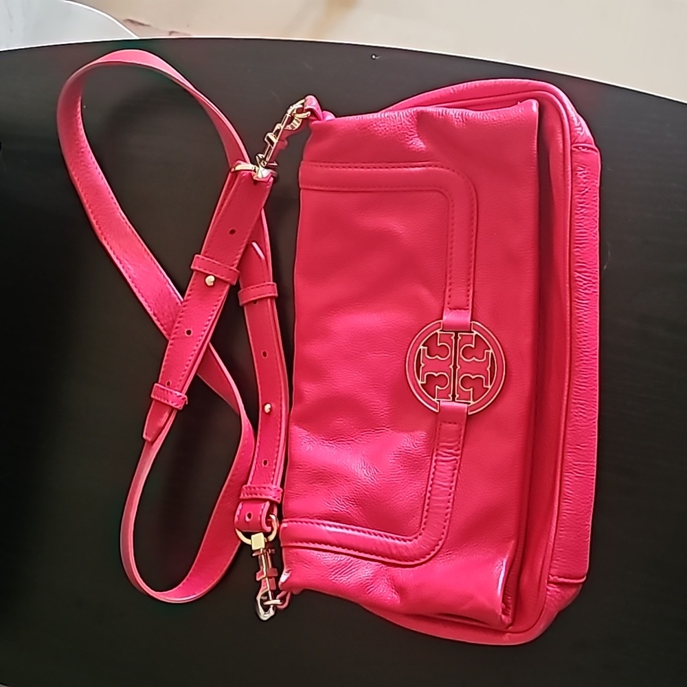 Tory Burch Vibrant Pink Crossbody Bag